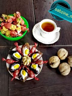 عکسی از دستور خرما با فرنی