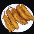 Potato stuffed green chillies