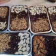 Fudgy Brownies Triple Toping Choco Almond Cheese