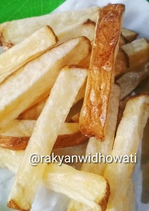 Foto resep Fried Potato Wedges