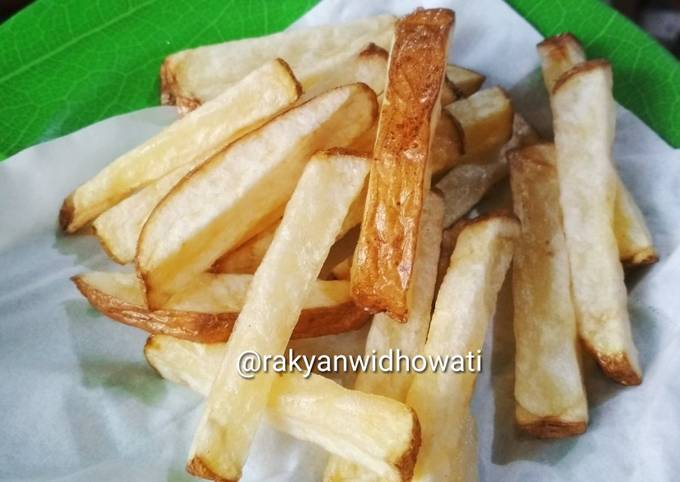 Resep Fried Potato Wedges Anti Gagal