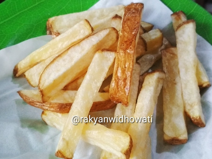 Resep Fried Potato Wedges Anti Gagal