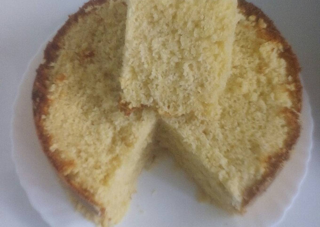 Lemon Vanilla cake #bakedsnack