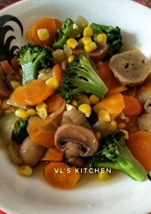 Foto resep Tumis Sayur Pelangi