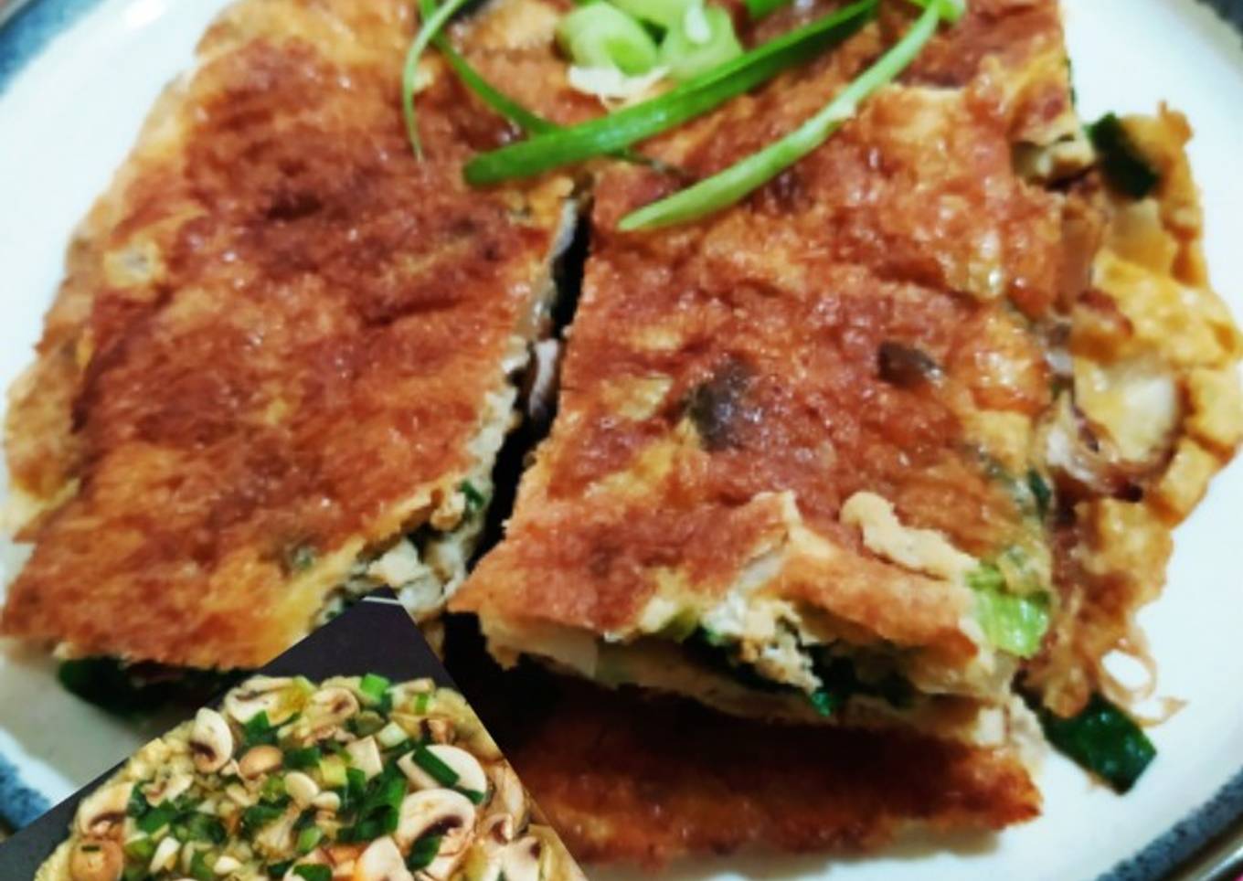 Jamur Telur Dadar