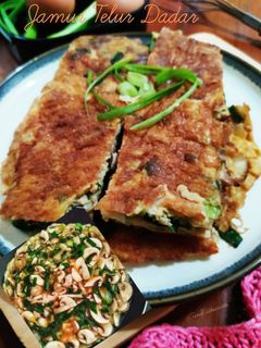 Foto resep Jamur Telur Dadar