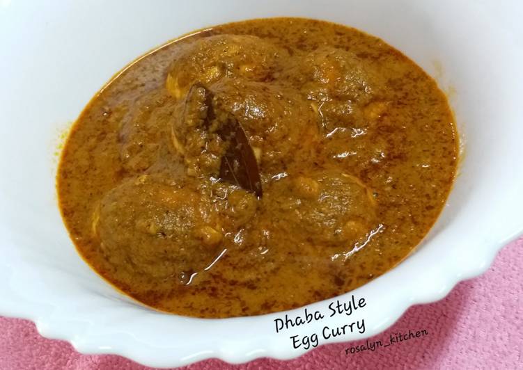 Simple Way to Make Perfect Dhaba Style Egg Curry
