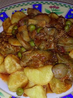 Zöldborsós csirkemájragu recept fotója