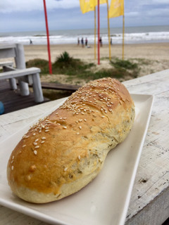 Una foto de Pan de ajo y orégano