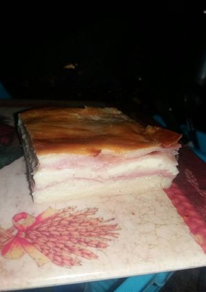 Una foto de Torta de fiambre licuada (receta de mi hermana)