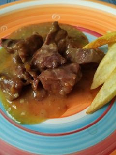 Una foto de Carrilleras en salsa de Pedro Ximénez (i-companion de moulinex)