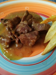Una foto de Carrilleras en salsa de Pedro Ximénez (i-companion de moulinex)