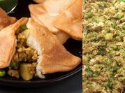 A picture of potato onion samosa