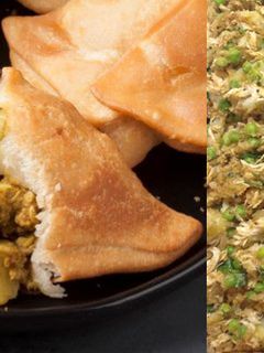 A picture of Chicken & Potato Samosas.