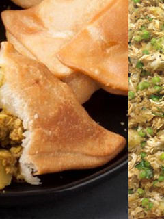 A picture of Chicken & Potato Samosas.