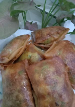 Foto resep Martabak telur kornet kulit lumpia