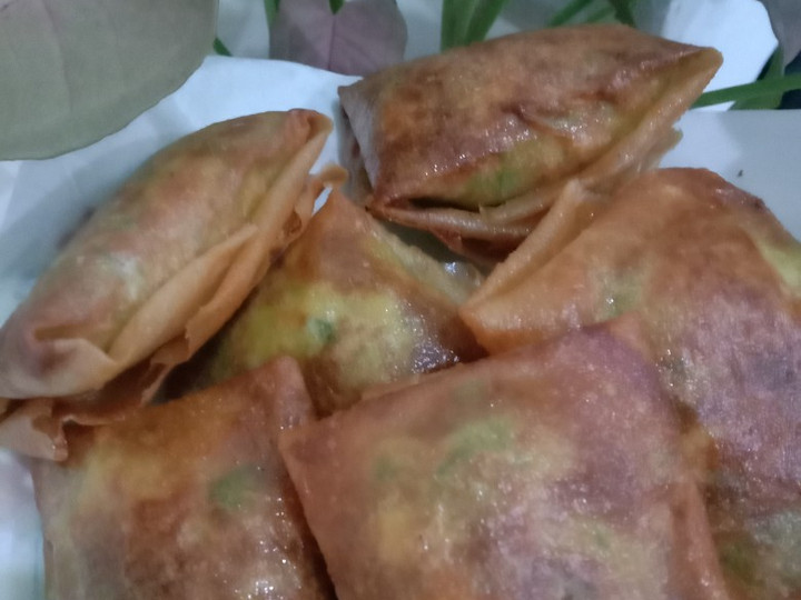 Cara Bikin Martabak telur kornet kulit lumpia Menu Enak Dan Mudah Dibuat