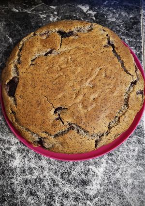 Glutén, tej, tojás és szójamentes meggyes - mákos piskóta recept fotója