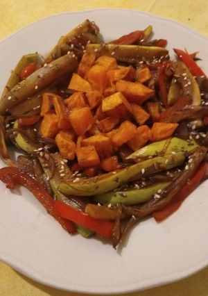 Una foto de Verduras para uno