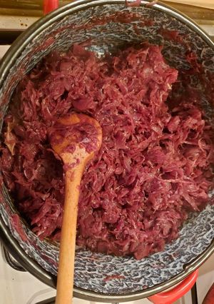 Dinsztelt káposzta recept fotója