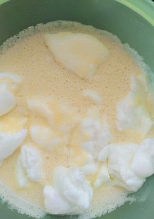Madártej fogyisan recept fotója