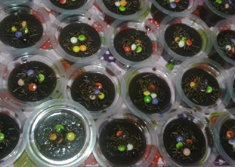 Puding coklat nutrijel