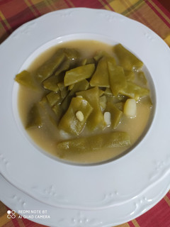 Una foto de Caldo de fréjoles