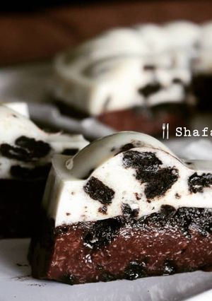 Foto resep #Dessert Pudding Oreo Coklat Keju (2 telur) 🇮🇩