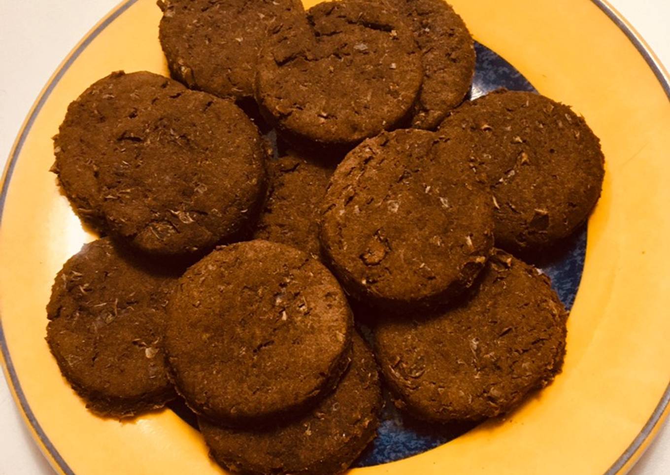 Galletitas de lentejas y cacao (Sin TACC / Sin Gluten / Vegan)