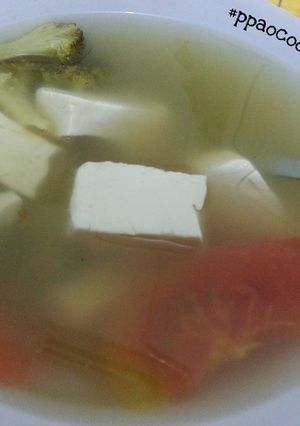 Foto resep Sup Tahu Brokoli
