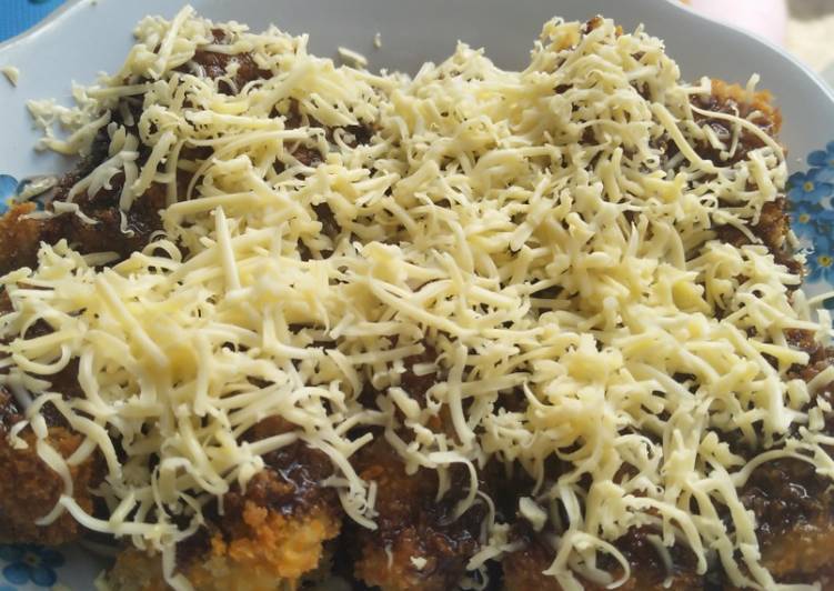 NUGGET PISANG COKELAT KEJU LUMER by. Bunda Barra