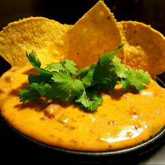 A picture of Mike's Southwestern Queso Dip.