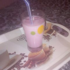 A picture of Sharbati milk.