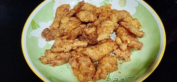 Thịt chiên giòn cay