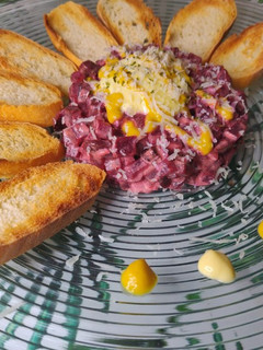 Una foto de Steak tartar veggie 🌱❤
