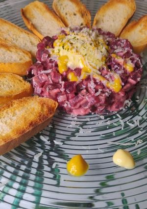 Una foto de Steak tartar veggie 🌱❤