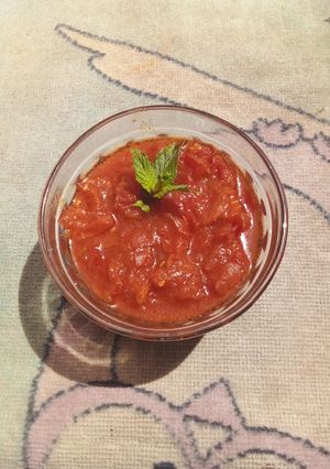 عکسی از دستور گوجه