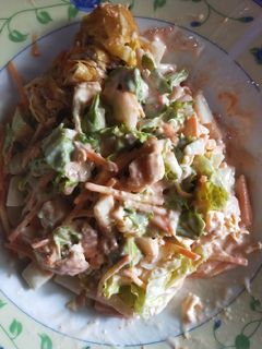 Foto resep Salad sayur sehat dan simpel