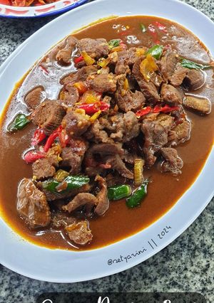 Foto resep Oseng Daging Sapi Gak Pake Lama Bumbu Simpel Bikin Nagih