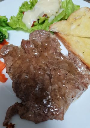 รูปของ สเต็กเนื้อสูตรบ้าน ง่ายๆ