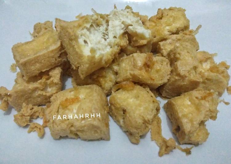 185. Tahu Susu Bandung (Homemade)