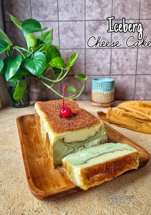 Foto resep Matcha Iceberg Cheese Cake