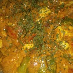 A picture of Paneer malai.