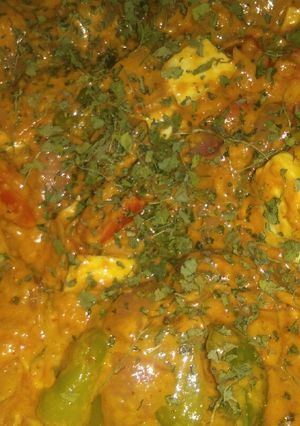 A picture of Paneer malai.