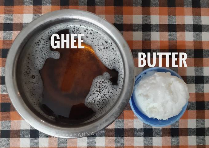 Homemade Butter and Ghee