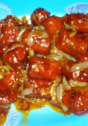 Foto resep Sosis masak gochujang