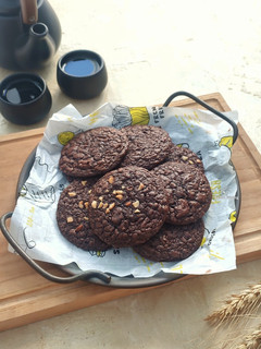 Foto resep Biscotti al Cioccolato (Brownie Cookies)