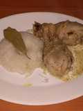 Pollo al eneldo con arroz