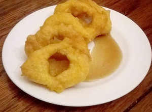 Una foto de Picarones