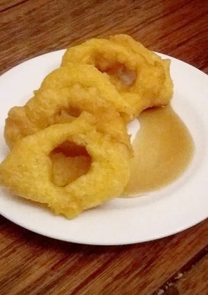 Una foto de Picarones